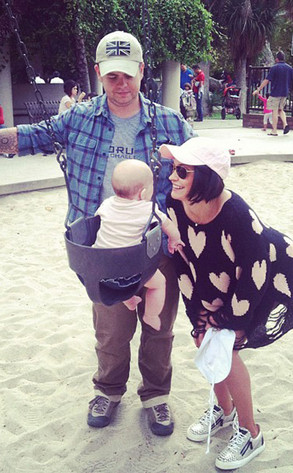 Jack Osbourne, Lisa Osbourne, baby Pearl Jack Osbourne, Lisa Osbourne, baby Pearl
